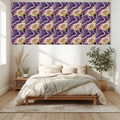 Lichtgevende Geode Tegel Pattern in Violet Pink & Tegeltje