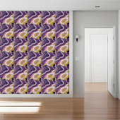 Lichtgevende Geode Tegel Pattern in Violet Pink & Tegeltje