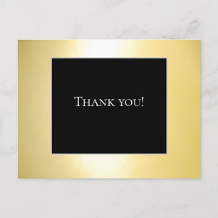 Lichtgevende gouden ansichtkaart briefkaart