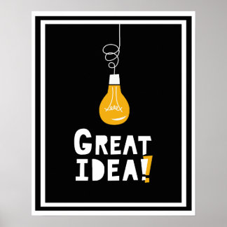 Lichtgevende Ingenuity Verlichtend van Groot Poste Poster