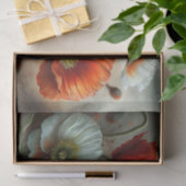 Lichtgevende klaprozen decoupage tissuepapier (Geschenk)