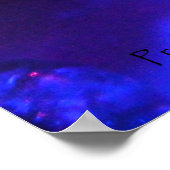 Lichtgevende kralen en draad 1 poster (Hoek)