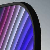 Lichtgevende magenta blauw Paarse monogram werveli Pickleball Paddle