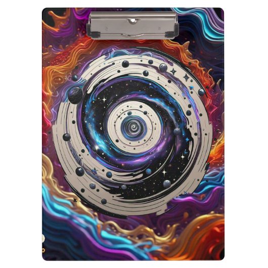 Lichtgevende nevel klembord (Voorkant)