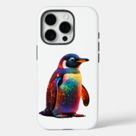lichtgevende pinguïncharme iPhone 16 pro hoesje