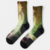 Lichtgevende Prismatische veerkracht Sokken (Links)