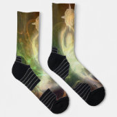 Lichtgevende Prismatische veerkracht Sokken (Rechts)