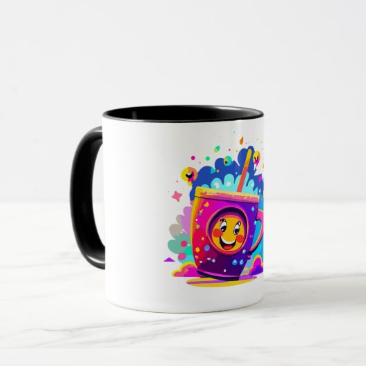 Lichtgevende Sips Mok (Voorkant links)