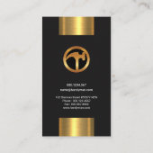 Lichtgevende Stijlvolle Exquisite Gold Label Handy (Achterkant)