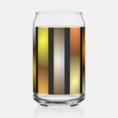 Lichtgevende Tunnel Kleurrijke Trippy Fractal Grap Blikvorm Glas (Rechts)