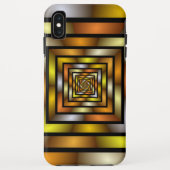 Lichtgevende Tunnel Kleurrijke Trippy Fractal Grap Case-Mate iPhone Case (Achterkant)