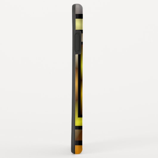 Lichtgevende Tunnel Kleurrijke Trippy Fractal Grap Case-Mate iPhone Case (Achterkant/rechts)