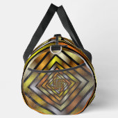 Lichtgevende Tunnel Kleurrijke Trippy Fractal Grap Plunjezak (Rechts)