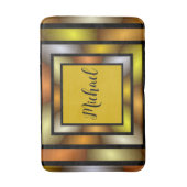 Lichtgevende Tunnel Kleurrijke Trippy Grafische Na Badmat (Voorkant Verticaal)