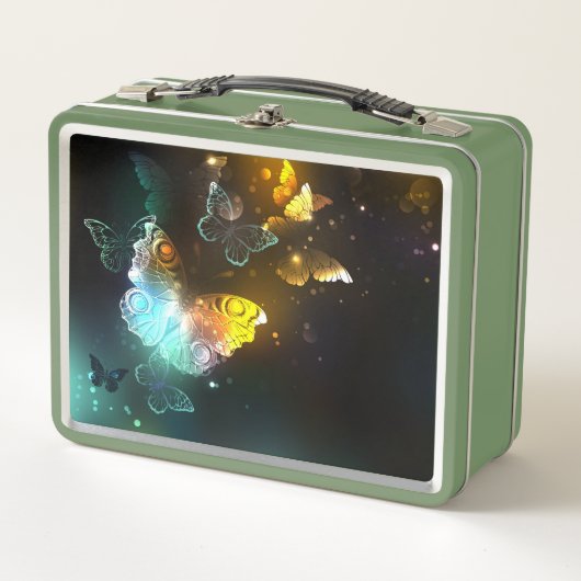 Lichtgevende vlinder en nachtvlinders (Voorkant)