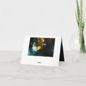 Lichtgevende vlinder en nachtvlinders aankondiging (Achterkant)