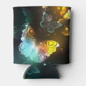 Lichtgevende vlinder en nachtvlinders blikjeskoeler (Voorkant)