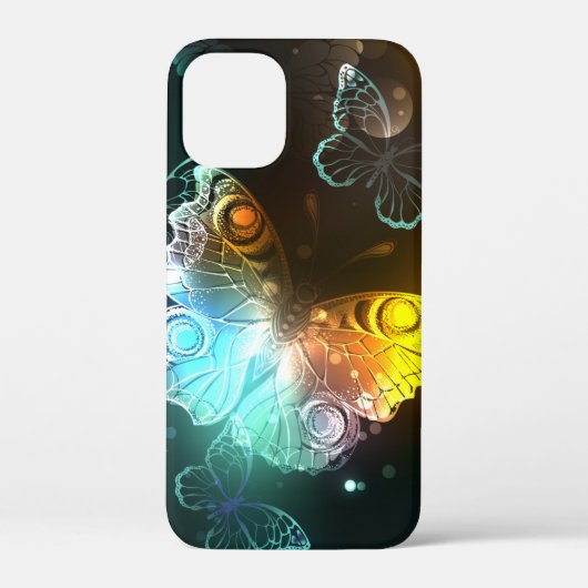 Lichtgevende vlinder en nachtvlinders Case-Mate iPhone case (Achterkant)