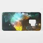 Lichtgevende vlinder en nachtvlinders Case-Mate samsung galaxy hoesje (Achterkant (horizontaal))