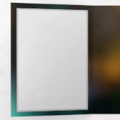 Lichtgevende vlinder en nachtvlinders drieluik kaart (Binnenzijde eerst)