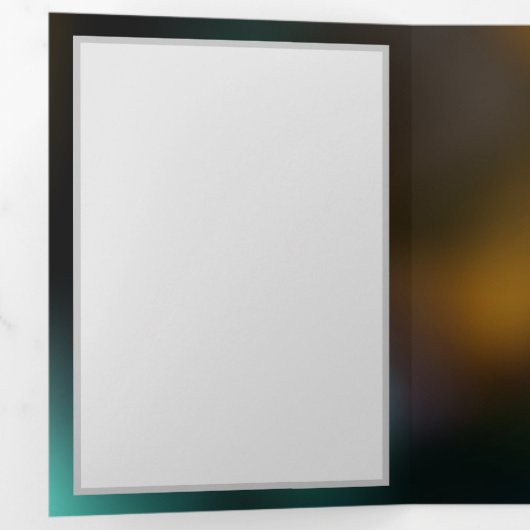 Lichtgevende vlinder en nachtvlinders drieluik kaart (Binnenzijde eerst)