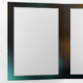 Lichtgevende vlinder en nachtvlinders drieluik programma (Binnenzijde eerst)