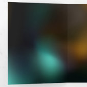 Lichtgevende vlinder en nachtvlinders drieluik uitnodiging (Binnenzijde eerst)