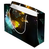 Lichtgevende vlinder en nachtvlinders groot cadeauzakje (Achterkant Gekanteld)