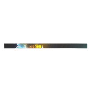 Lichtgevende vlinder en nachtvlinders grosgrain lint