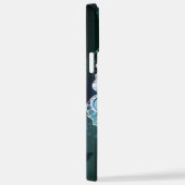 Lichtgevende vlinder en nachtvlinders iPhone hoesje (Rechterkant)