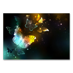 Lichtgevende vlinder en nachtvlinders kaart