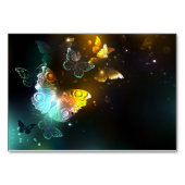 Lichtgevende vlinder en nachtvlinders kaart (Voorkant)