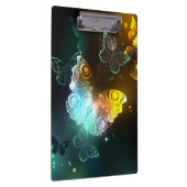 Lichtgevende vlinder en nachtvlinders klembord (Rechts)