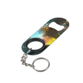 Lichtgevende vlinder en nachtvlinders mini flessenopener (Achterkant Gekanteld)