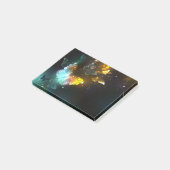 Lichtgevende vlinder en nachtvlinders post-it® notes (Schuin)