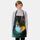 Lichtgevende vlinder en nachtvlinders schort (Gedragen)