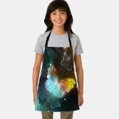 Lichtgevende vlinder en nachtvlinders schort (Insitu)