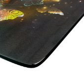 Lichtgevende vlinder en nachtvlinders snijplank (Hoek)