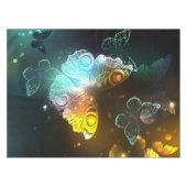 Lichtgevende vlinder en nachtvlinders tafelkleed (Voorkant (Horizontaal))