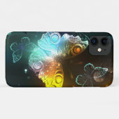 Lichtgevende vlinders en nachtvlinders Case-Mate iPhone case (Achterkant (horizontaal))