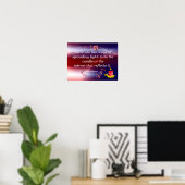 lichtgewicht afdrukken verspreiden poster (Thuiskantoor)