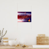lichtgewicht afdrukken verspreiden poster (Keuken)