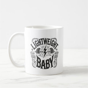 Lichtgewicht Baby - Bodybuilding Gym Motivatie Koffiemok