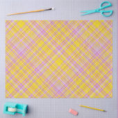 Lichtgewicht heldere diamanten-coördinerende PLAID Tissuepapier (Craft)