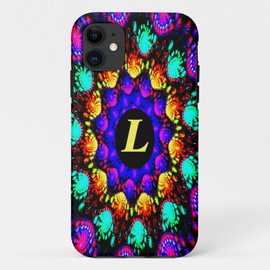Lichtgewicht kleurig, helderblauw, roze geel Case-Mate iPhone case (Achterkant)