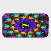 Lichtgewicht kleurig, helderblauw, roze geel Case-Mate iPhone case (Achterkant (horizontaal))