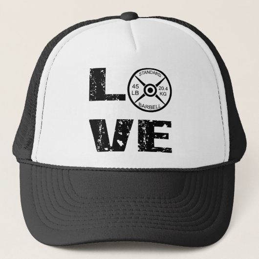 Lichtgewicht liefdesinstelling trucker pet (Voorkant)