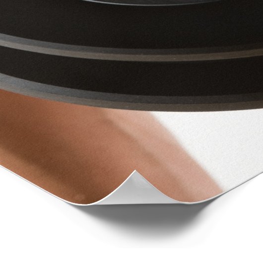 Lichtgewicht voor mannelijke lichaamsbouwer poster (Hoek)