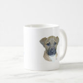 Lichtgewonde Pup - Gered! Koffiemok (Voorkant rechts)