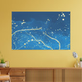 lichtglitter canvas afdruk (Insitu (Woonkamer))